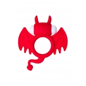 Красное эрекционное кольцо на пенис JOS COCKY DEVIL - JOS - в Нижнем Тагиле купить с доставкой