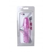 Розовая насадка с нежными шипами - 13,5 см. - Toyfa Basic - в Нижнем Тагиле купить с доставкой