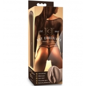 Коричневый мастубратор-вагина Nicole s Kitty - Blush Novelties - в Нижнем Тагиле купить с доставкой