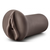 Коричневый мастубратор-вагина Nicole s Kitty - Blush Novelties - в Нижнем Тагиле купить с доставкой