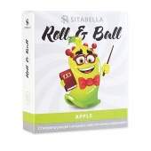 Стимулирующий презерватив-насадка Roll   Ball Apple - Sitabella - купить с доставкой в Нижнем Тагиле