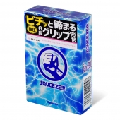 Презервативы Sagami Squeeze волнистой формы - 5 шт. - Sagami - купить с доставкой в Нижнем Тагиле
