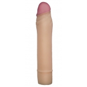 Телесная насадка-удлинитель из неоскин - 19,5 см. - LOVETOY (А-Полимер) - в Нижнем Тагиле купить с доставкой