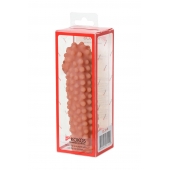 Телесная насадка на фаллос с бугорками KOKOS Extreme Sleeve 10 - 15,8 см. - KOKOS - в Нижнем Тагиле купить с доставкой