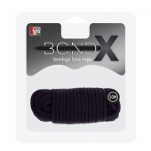 Черная веревка для связывания BONDX LOVE ROPE - 10 м. - Dream Toys - купить с доставкой в Нижнем Тагиле