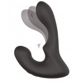 Чёрный массажер простаты с 2 моторами BOOTY ROCKER - Dream Toys - в Нижнем Тагиле купить с доставкой