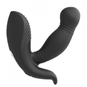 Черный вибромассажер простаты PROSTATE HERO - Dream Toys - в Нижнем Тагиле купить с доставкой