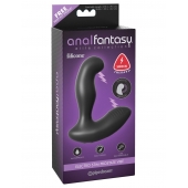 Черный массажер простаты Electro Stim Prostate Vibe с электростимуляцией - 13,3 см. - Pipedream - купить с доставкой в Нижнем Тагиле