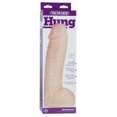 Огромная насадка-реалистик Vac-U-Lock Realistic Hung - 31,7 см. - Doc Johnson - купить с доставкой в Нижнем Тагиле