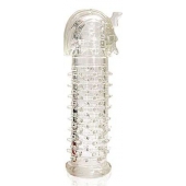 Закрытая прозрачная насадка на пенис Crystal Sleeve Faraon - 13,5 см. - Erowoman-Eroman - в Нижнем Тагиле купить с доставкой