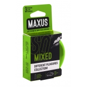 Презервативы в железном кейсе MAXUS Mixed - 3 шт. - Maxus - купить с доставкой в Нижнем Тагиле