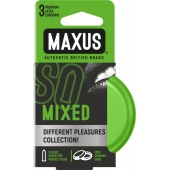 Презервативы в железном кейсе MAXUS Mixed - 3 шт. - Maxus - купить с доставкой в Нижнем Тагиле