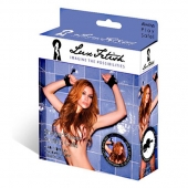 Наручники с присосками Sexy Suction - Lux Fetish - купить с доставкой в Нижнем Тагиле