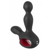 Черный вибромассажер простаты с нагревом и ротацией Prostate Plug - 14,5 см. - Orion - в Нижнем Тагиле купить с доставкой