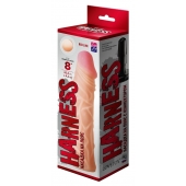 Насадка на пояс Harness RED LINE - 21,5 см. - LOVETOY (А-Полимер) - купить с доставкой в Нижнем Тагиле