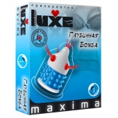 Презерватив LUXE Maxima  Глубинная бомба  - 1 шт. - Luxe - купить с доставкой в Нижнем Тагиле
