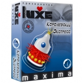 Презерватив LUXE Maxima  Королевский экспресс  - 1 шт. - Luxe - купить с доставкой в Нижнем Тагиле