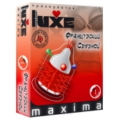 Презерватив LUXE Maxima  Французский связной  - 1 шт. - Luxe - купить с доставкой в Нижнем Тагиле