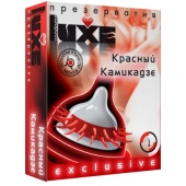 Презерватив LUXE  Exclusive   Красный Камикадзе  - 1 шт. - Luxe - купить с доставкой в Нижнем Тагиле