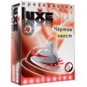 Презерватив LUXE  Exclusive  Чертов хвост  - 1 шт. - Luxe - купить с доставкой в Нижнем Тагиле