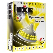 Презерватив LUXE  Exclusive  Кричащий банан  - 1 шт. - Luxe - купить с доставкой в Нижнем Тагиле