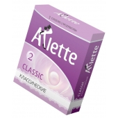 Классические презервативы Arlette Classic - 3 шт. - Arlette - купить с доставкой в Нижнем Тагиле