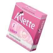 Ультратонкие презервативы Arlette Light - 3 шт. - Arlette - купить с доставкой в Нижнем Тагиле
