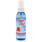 Очищающий спрей для игрушек CLEAR TOY Strawberry - 100 мл. - Биоритм - купить с доставкой в Нижнем Тагиле