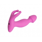 Розовый стимулятор простаты с усиками - 15 см. - 4sexdreaM - в Нижнем Тагиле купить с доставкой
