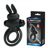 Черное эрекционное кольцо с вибростимуляцией клитора Vibrant Penis Ring III - Baile - в Нижнем Тагиле купить с доставкой