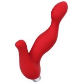 Красный силиконовый вибростимулятор простаты Proman - 12,5 см. - ToyFa - в Нижнем Тагиле купить с доставкой