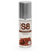 Смазка на водной основе S8 Flavored Lube со вкусом шоколада - 125 мл. - Stimul8 - купить с доставкой в Нижнем Тагиле