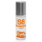 Смазка на водной основе S8 Flavored Lube со вкусом соленой карамели - 125 мл. - Stimul8 - купить с доставкой в Нижнем Тагиле