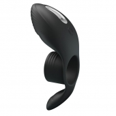 Черное кольцо на пенис с вибрацией Vibration Penis Sleeve - Baile - в Нижнем Тагиле купить с доставкой