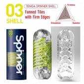 Мастурбатор SPINNER Shell - Tenga - в Нижнем Тагиле купить с доставкой