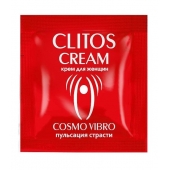 Пробник возбуждающего крема для женщин Clitos Cream - 1,5 гр. - Биоритм - купить с доставкой в Нижнем Тагиле