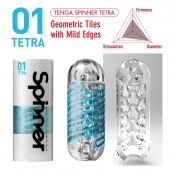 Мастурбатор SPINNER Tetra - Tenga - в Нижнем Тагиле купить с доставкой
