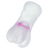 Прозрачный реалистичный мастурбатор Juicy Pussy Crystal Rose - ToyFa - в Нижнем Тагиле купить с доставкой