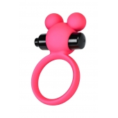 Розовое виброкольцо на пенис A-Toys - A-toys - в Нижнем Тагиле купить с доставкой