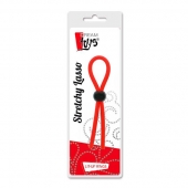 Красное эрекционное лассо с одной бусинкой-утяжкой STRETCHY THICK LASSO - Dream Toys - в Нижнем Тагиле купить с доставкой
