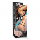 Телесный мастурбатор-ротик Angie - Blush Novelties - в Нижнем Тагиле купить с доставкой
