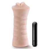 Телесный мастурбатор-ротик Angie - Blush Novelties - в Нижнем Тагиле купить с доставкой
