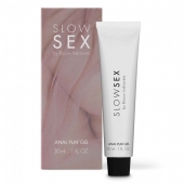Лубрикант на водной основе Slow Sex Anal Play Gel - 30 мл. - Bijoux Indiscrets - купить с доставкой в Нижнем Тагиле