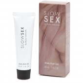 Лубрикант на водной основе Slow Sex Anal Play Gel - 30 мл. - Bijoux Indiscrets - купить с доставкой в Нижнем Тагиле