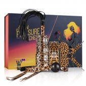 Леопардовый эротический набор Wicked Wildcat - Secret Pleasure Chest - купить с доставкой в Нижнем Тагиле