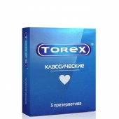 Гладкие презервативы Torex  Классические  - 3 шт. - Torex - купить с доставкой в Нижнем Тагиле