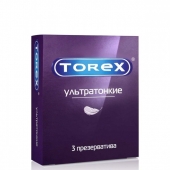 Презервативы Torex  Ультратонкие  - 3 шт. - Torex - купить с доставкой в Нижнем Тагиле