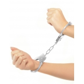 Наручники с ключами Official Handcuffs - Pipedream - купить с доставкой в Нижнем Тагиле