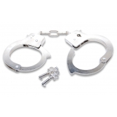 Наручники с ключами Official Handcuffs - Pipedream - купить с доставкой в Нижнем Тагиле