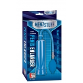 Синяя вакуумная помпа MENZSTUFF PENIS ENLARGER - Dream Toys - в Нижнем Тагиле купить с доставкой